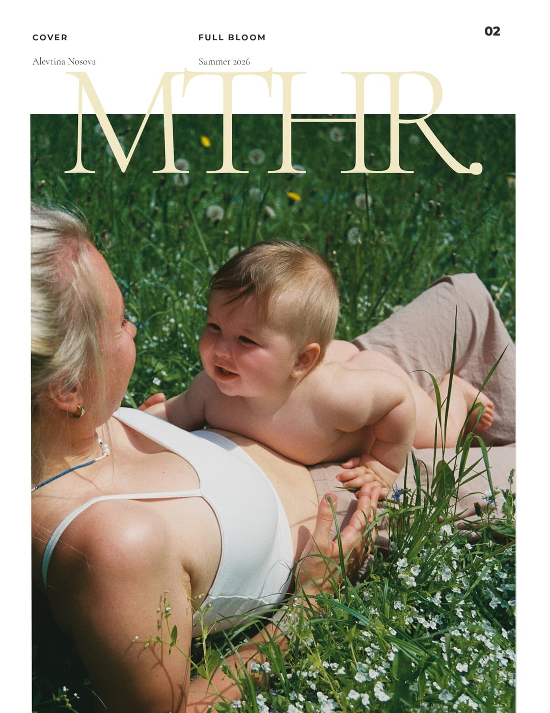 MTHR Magazine — Full Bloom, Cover Two